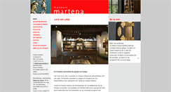 Desktop Screenshot of museummartena.nl