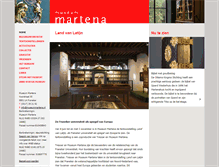Tablet Screenshot of museummartena.nl